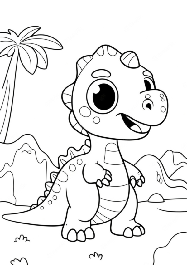 Dinossauros para Colorir - Image 2