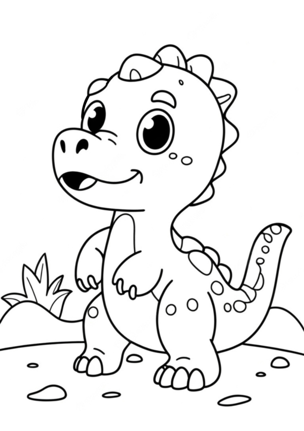 Dinossauros para Colorir - Image 3